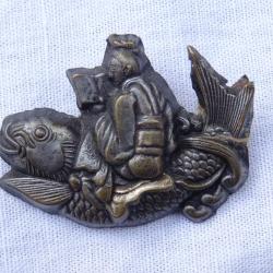 j179) lot = tr&eacute;s bel ornement  de tsuka  = voir photos et description