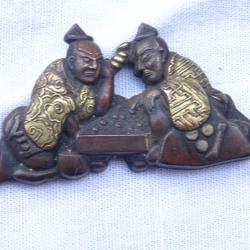 j181) lot = tr&eacute;s bel ornement  de tsuka  = voir photos et description