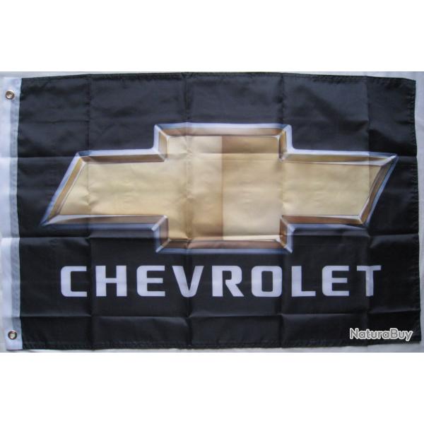 DRAPEAU  USA  CHEVROLET  60X90cm Ref.56