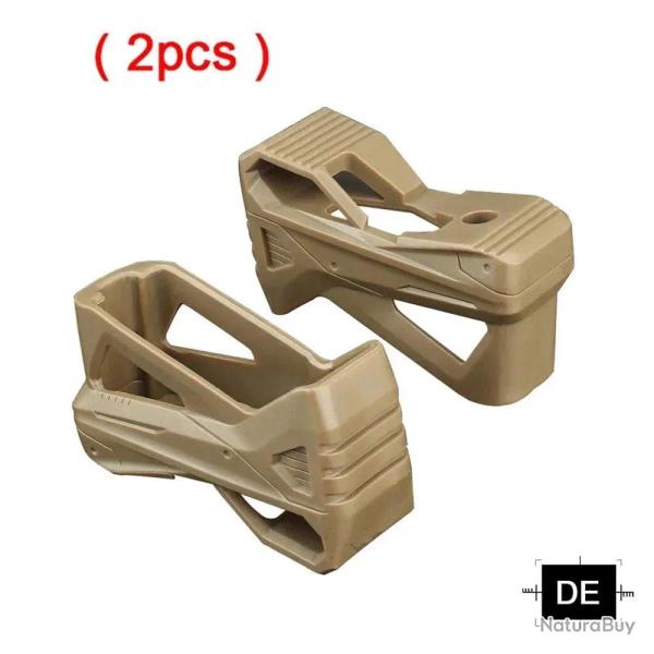 Extension chargeur M4 tirage rapide - Marron - 2PCS A