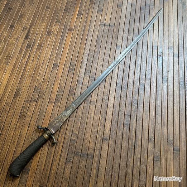 LONGUE DAGUE GRAV� DE CHASSE  XVlll �me