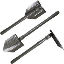 Pelle pioche pliante CAO agr&eacute;&eacute;e par l'arm&eacute;e