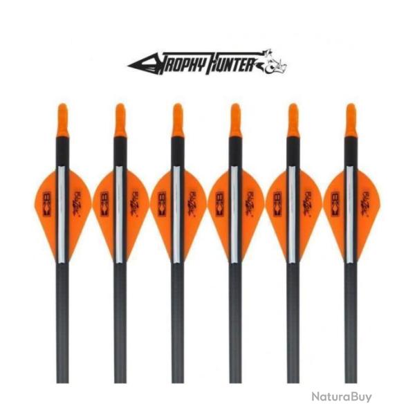 TROPHY HUNTER - 6 FL�CHES CHASSE CARBONE SPIN 340