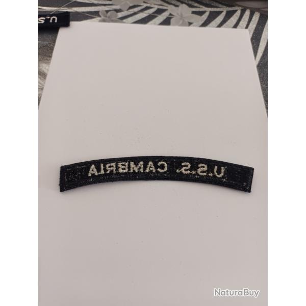 Patch arm�e us navy TAB USS CHUKAWAN ORIGINAL