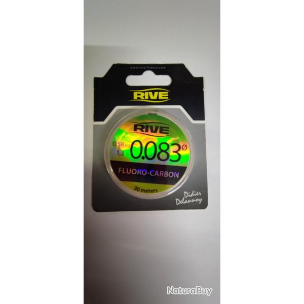 RIVE - FLUORO-CARBON 0.083� - 0.58KG - 30M - NEUF