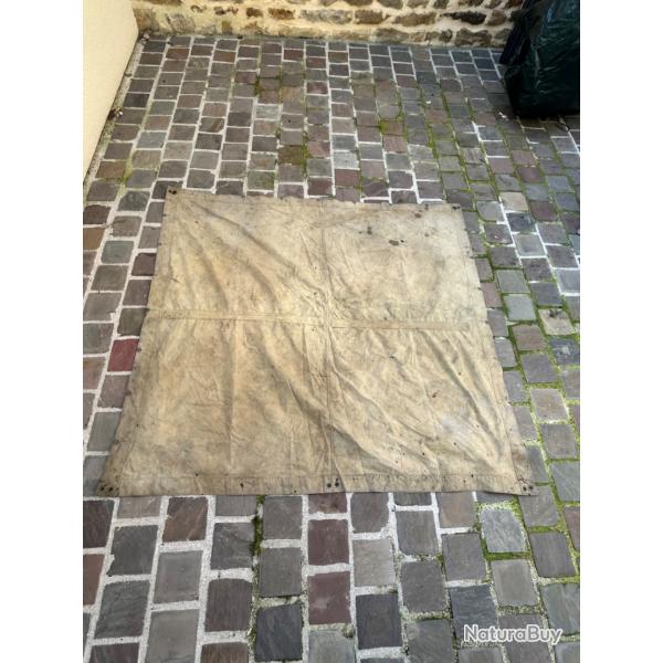 Toile de tente individuelle Franaise France MILITAIRE   modle 1897    Poilu 14/18  WW1 (21)