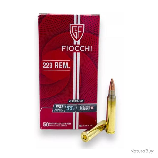 FIOCCHI cal.223 Rem FMJ 55gr x50