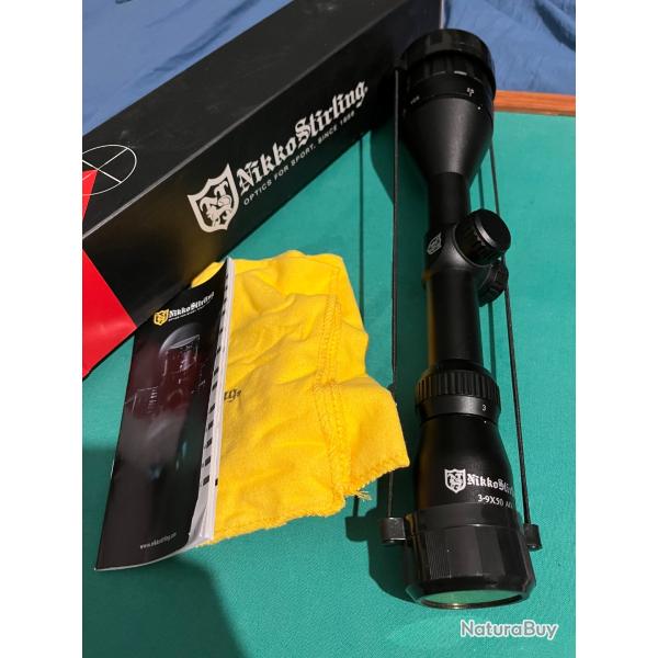 Lunette nikko Stirling 3-9x50