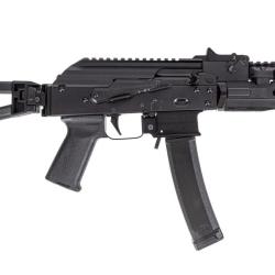 Carabine PSA AK-V 9mm Triangle Folding Pistol with ALG Trigger, and PSA-SLR SOLO 7.5" Rail