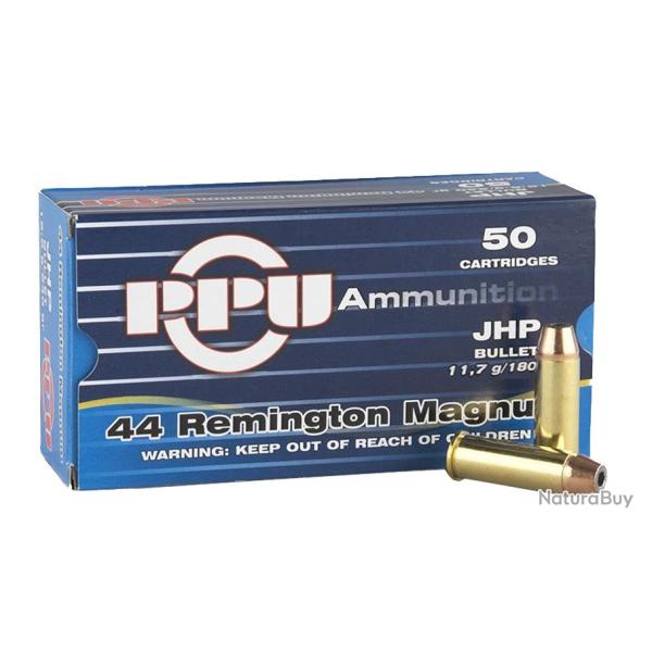 PARTIZAN cal.44 Rem Mag JHP 240 grains - 15.6 grammes 1 boite ( 50 munitions)
