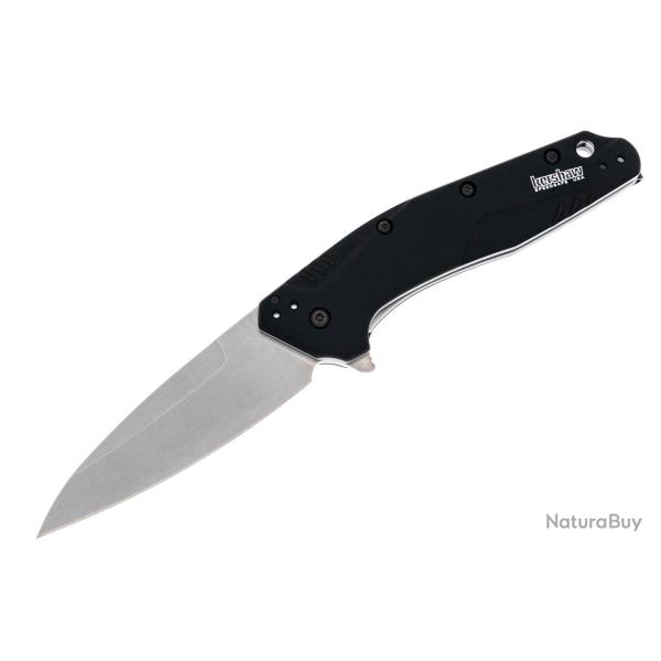 Couteau Kershaw Dividend A/O Lame Acier CPM-MagnaCut Manche Alu Liner Lock USA KS1812BLKMAG