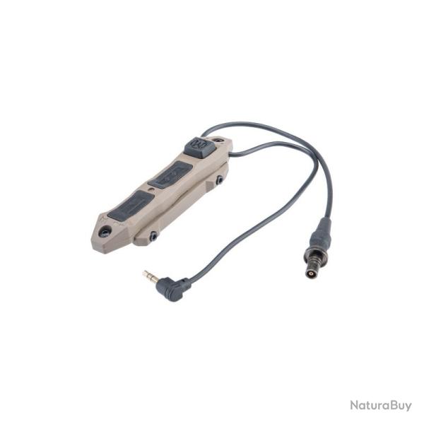 C�ble de t�l�commande � double interrupteur SF et prise 3,5 mm desert WADSN (wd07005-de)