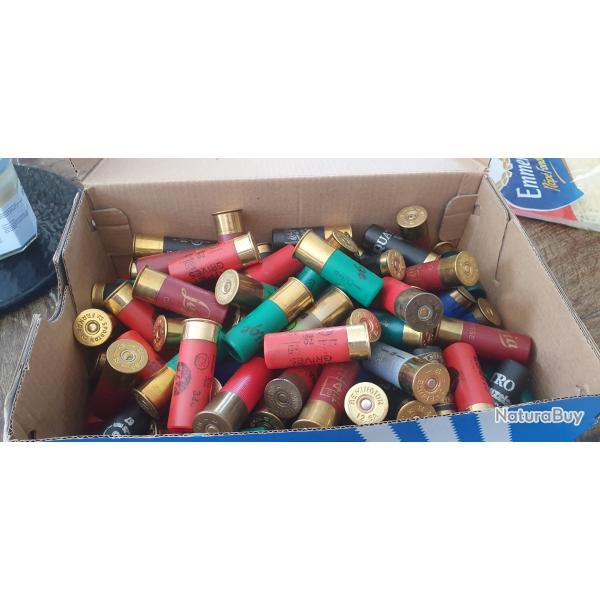 A saisir cause d�m�nagement lot 142 cartouches cal 12