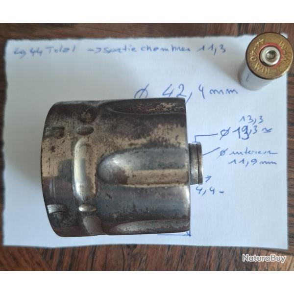 Vends barrilet pour smith wesson double action frontier 44 winchester sans �toile d'ejection