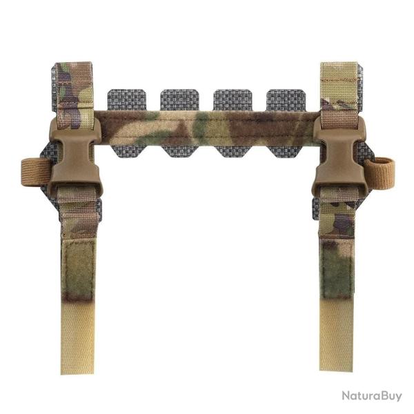 Adaptateur porte-plaque tactique AVS MBAV molle - Multicam