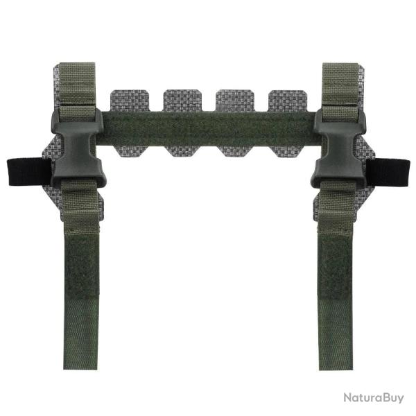 Adaptateur porte-plaque tactique AVS MBAV molle - Ranger green