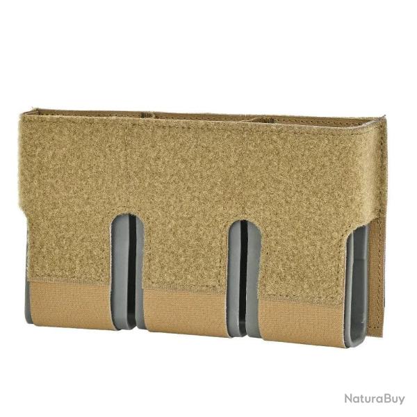 Pochette chargeur 5.56 AR15 FC KTS triple - Marron