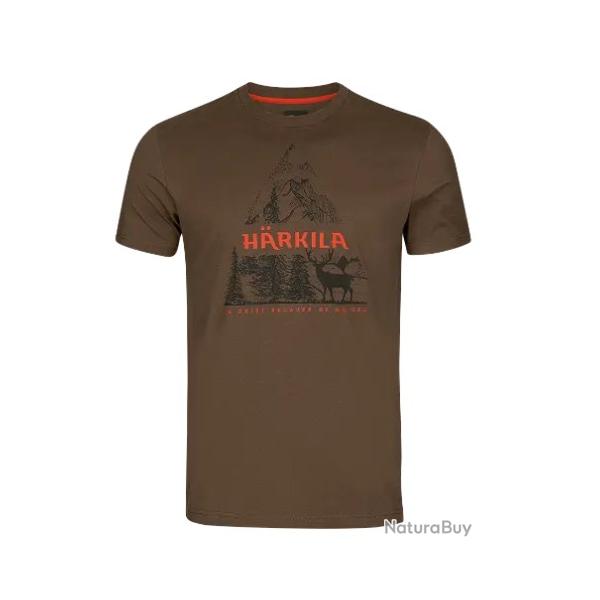 T-SHIRT HARKILA NATURE S/S SLATE BLACK 10228