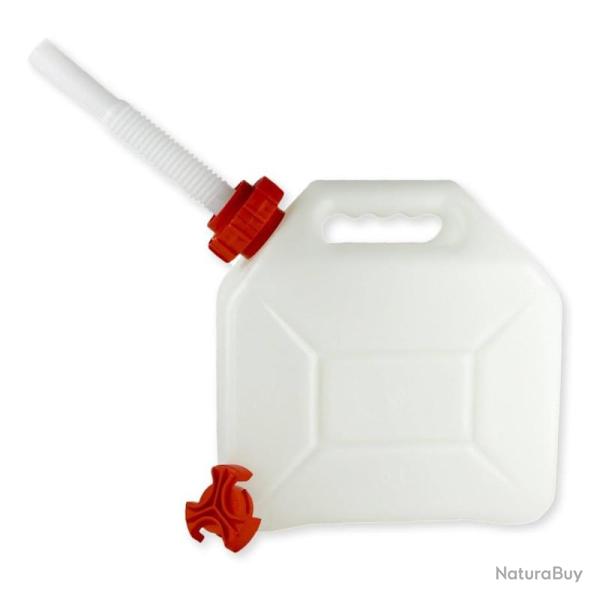Jerrican alimentaire 5 litres CAO avec bec verseur