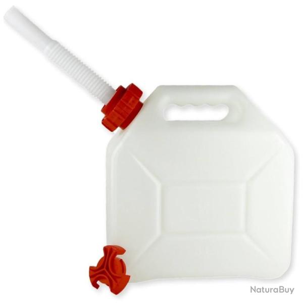 Jerrican alimentaire 10 litres CAO avec bec verseur