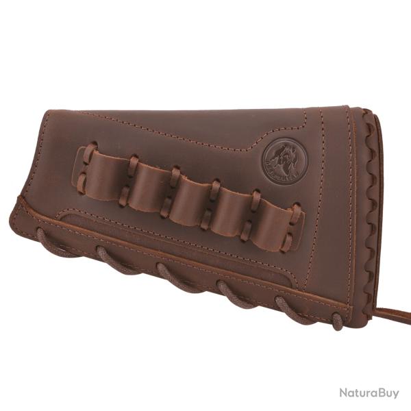 Couverture de crosse de fusil de chasse en cuir -*Coffee(20 Guage)  LIVRAISON GRATUITE