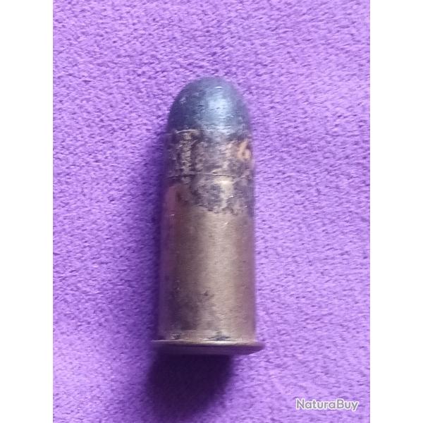 10.4mm suisse revolver 1878. Cartouche Poudre noire.