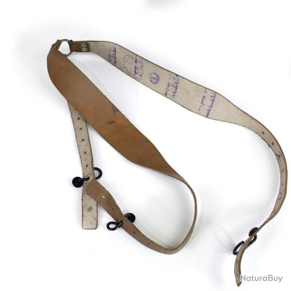 Bretelles /Brelages cuir Fauve arm�e Francaise