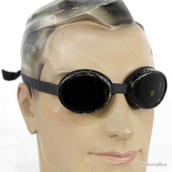 lunette arm�e suisse de Glacier infanterie troupe de montagne  avec sa boite