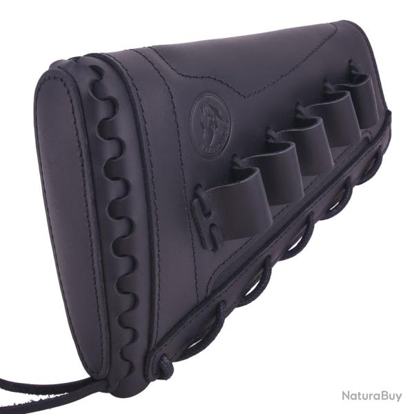 WAYNE'S DOG - fusil de chasse en cuir vritable, repose-joue, porte-munitions - LIVRAISON GRATUITE