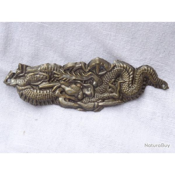 j201) lot = tr�s bel et grand ornement  de tsuka  = voir photos et description