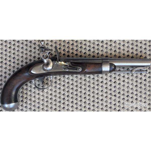 Pistolet Silex Lisse tats-Unis 1836 (A.WATERS - 1841)