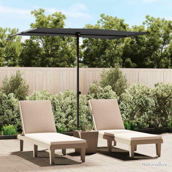 Parasol de jardin avec m�t en aluminium 2x1,5 m Anthracite