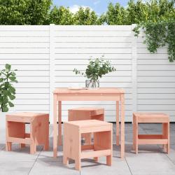 Ensemble &agrave; manger de jardin 5pcs bois massif Douglas