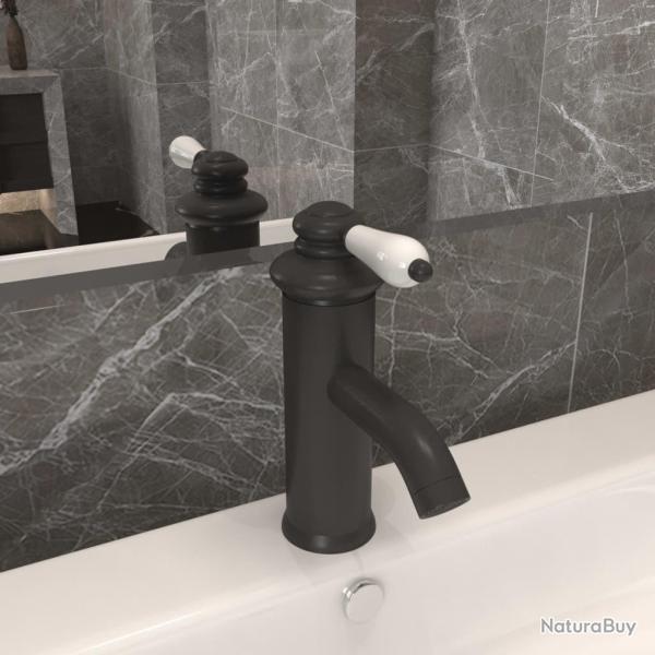 Robinet de lavabo de salle de bain Gris 130x180 mm alsavelo