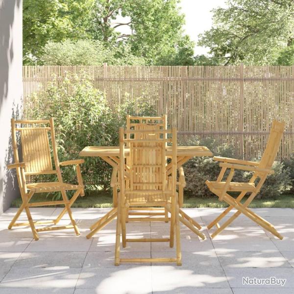 Ensemble � manger de jardin 5 pcs bambou