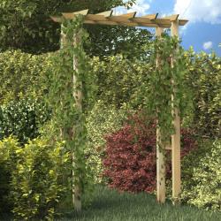 Arche pour rosiers 150 x 60 x 204 cm bois impr&eacute;gn&eacute;