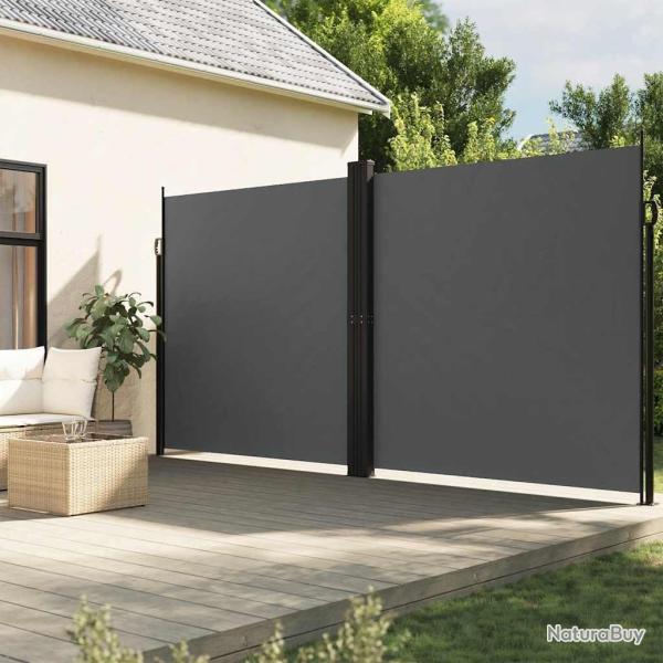 Auvent lat�ral r�tractable Anthracite 200x1200 cm