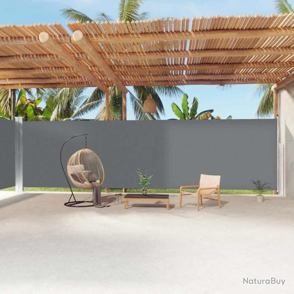 Auvent lat�ral r�tractable Anthracite 220x1200 cm