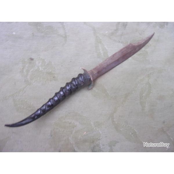 couteau africain corne de gazelle