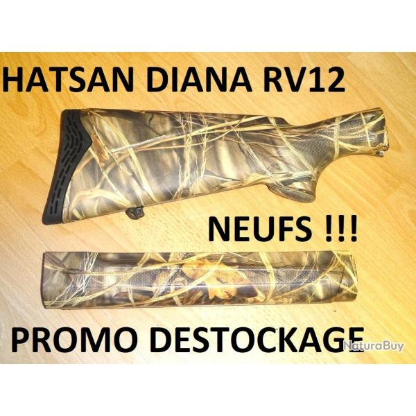 crosse + devant camo NEUFS fusil HATSAN RV12 DIANA RV12 � 99.00 E !!!! - VENDU PAR JEPERCUTE (SI40)