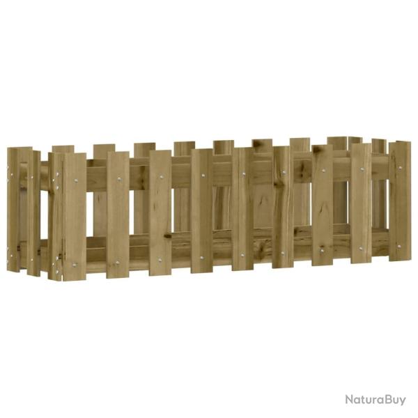 Jardini�re bac lit sur�lev� plantes fleurs terrasse jardin de jardin design de cl�ture bois de pin