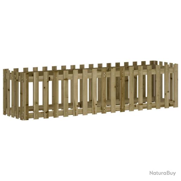 Jardini�re bac lit sur�lev� plantes fleurs terrasse jardin de jardin design de cl�ture bois de pin
