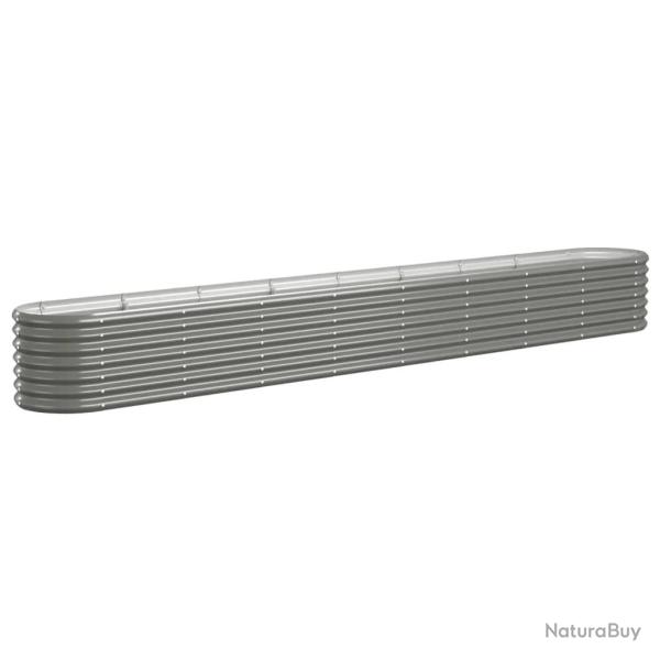 Jardini�re bac lit sur�lev� plantes fleurs terrasse jardin de jardin acier enduit de poudre 332 x 4