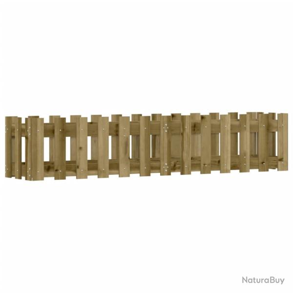 Jardini�re bac lit sur�lev� plantes fleurs terrasse jardin de jardin design de cl�ture bois de pin