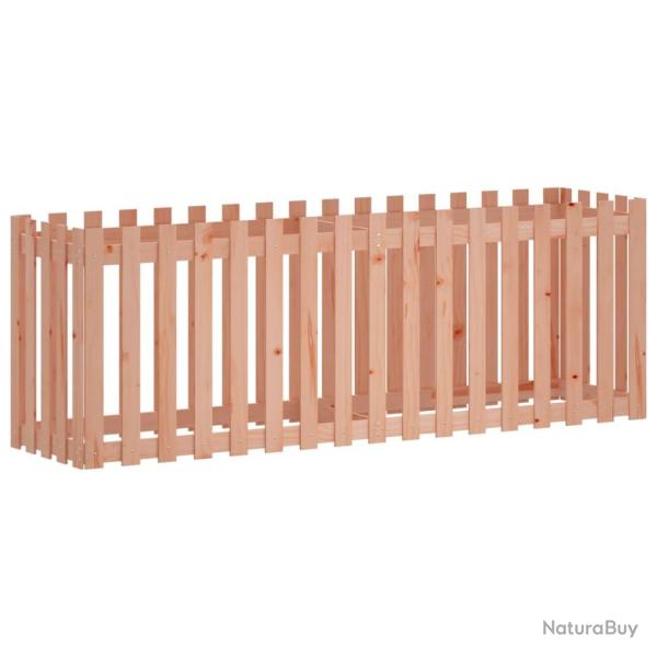 Jardini�re bac lit sur�lev� plantes fleurs terrasse jardin de jardin design de cl�ture bois douglas