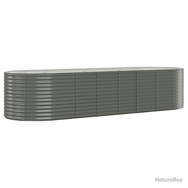 Jardini�re bac lit sur�lev� plantes fleurs terrasse jardin de jardin acier enduit de poudre 322 x 1