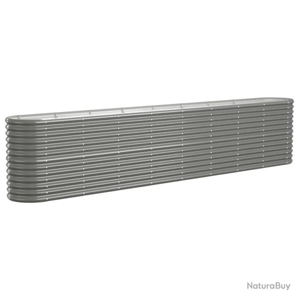 Jardini�re bac lit sur�lev� plantes fleurs terrasse jardin de jardin acier enduit de poudre 332 x 4