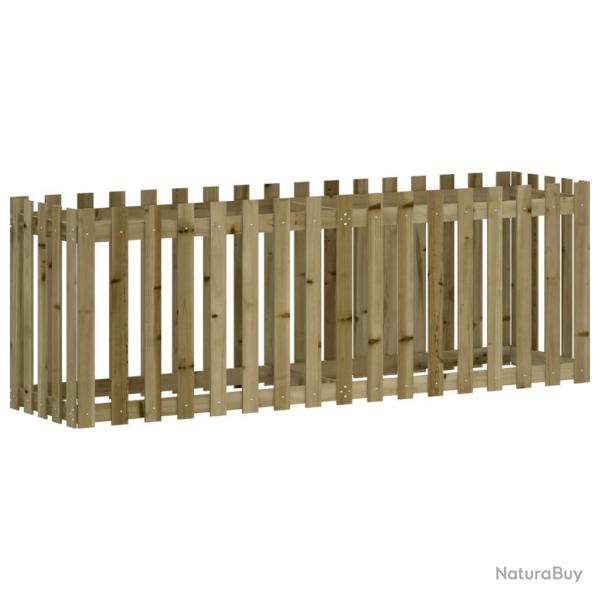 Jardini�re bac lit sur�lev� plantes fleurs terrasse jardin de jardin design de cl�ture bois de pin