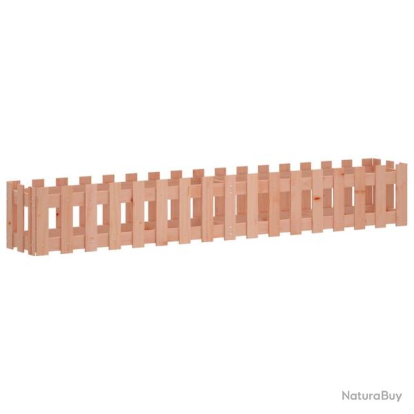 Jardini�re bac lit sur�lev� plantes fleurs terrasse jardin de jardin design de cl�ture bois douglas