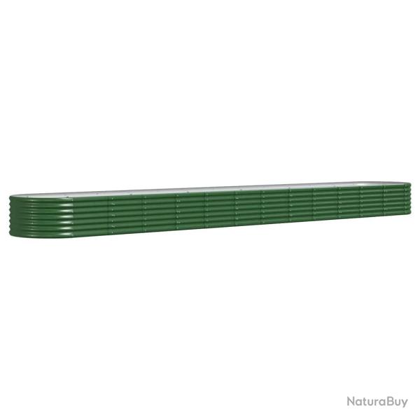 Jardini�re bac lit sur�lev� plantes fleurs terrasse jardin de jardin acier enduit de poudre 512 x 8